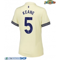 Maglie da calcio Everton Michael Keane #5 Seconda Maglia Femminile 2025-26 Manica Corta